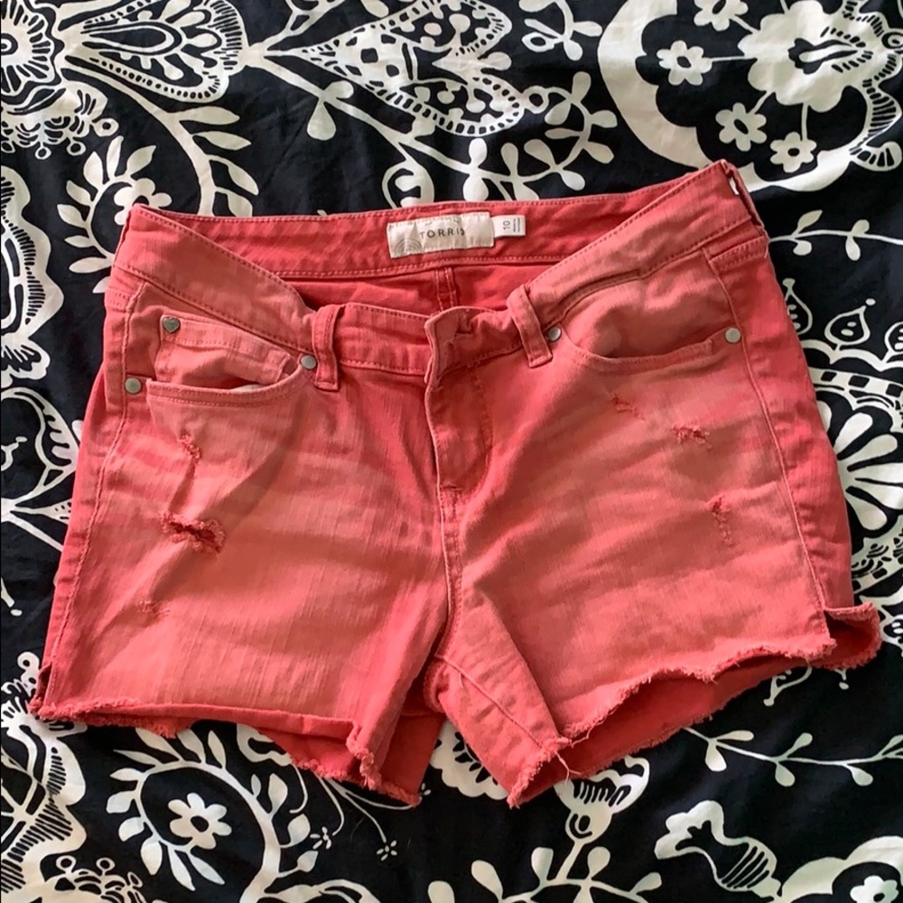 Torrid Pink Shorts